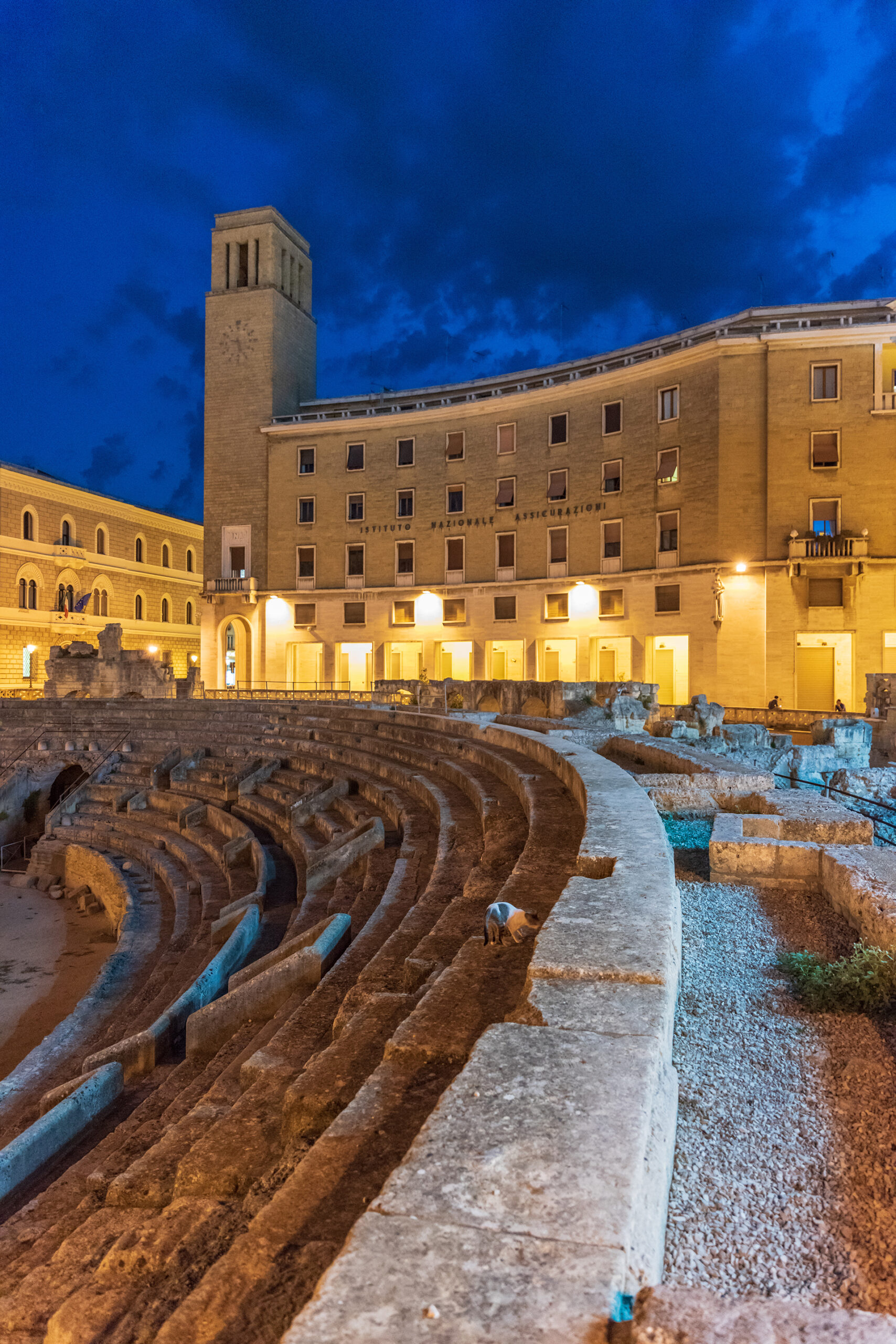 Night in Lecce. Magic of the Baroque. Puglia to discover