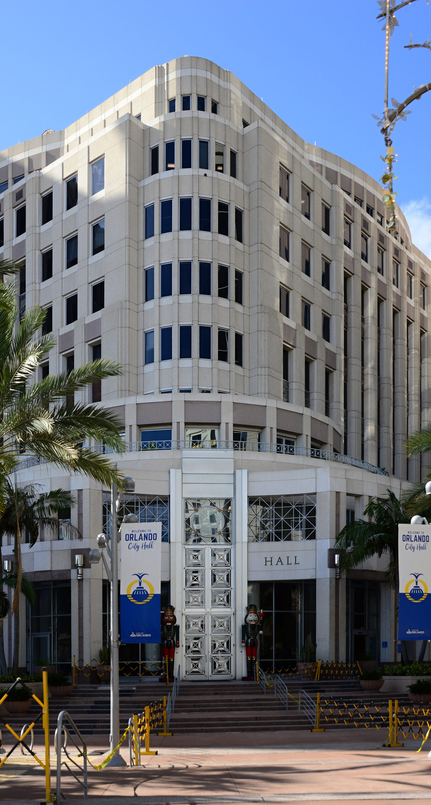 Modern City Hall in Downtown Orlando, Florida