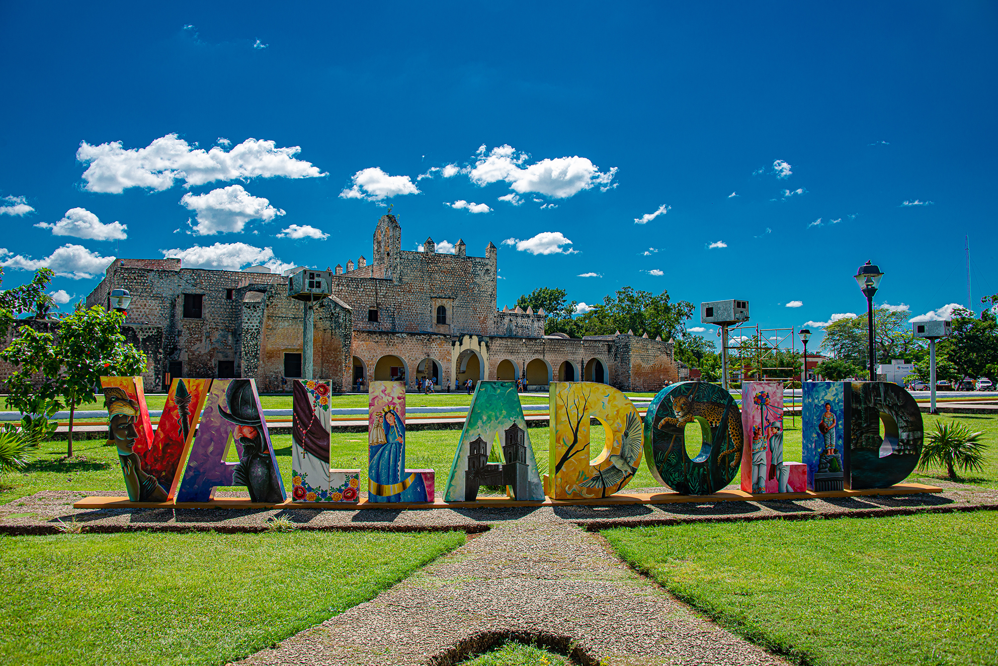 San Bernardino convent in Valladolid, Yucatan, Mexico